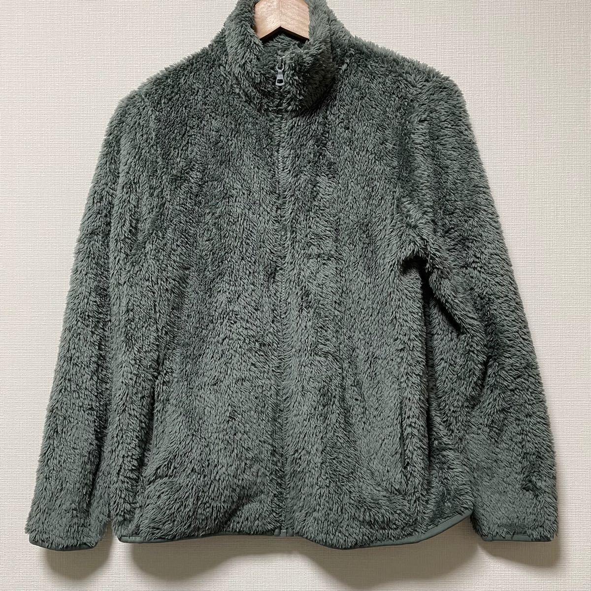 ユニクロ UNIQLO フリース パープル 紫 S リバーシブル☆ほぼ未使用