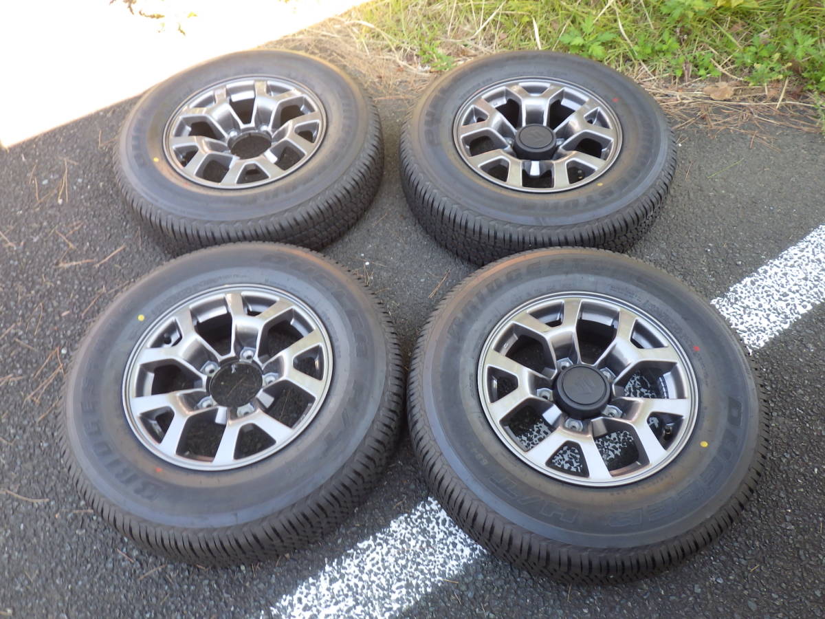 熊本】【新車はずし】【21年製】ジムニー シエラ 純正 15x5.5J 5H