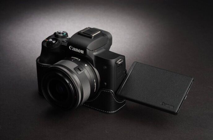 ランキング第1位 EOS キャノン Canon 本革カメラケース 新品 Kiss