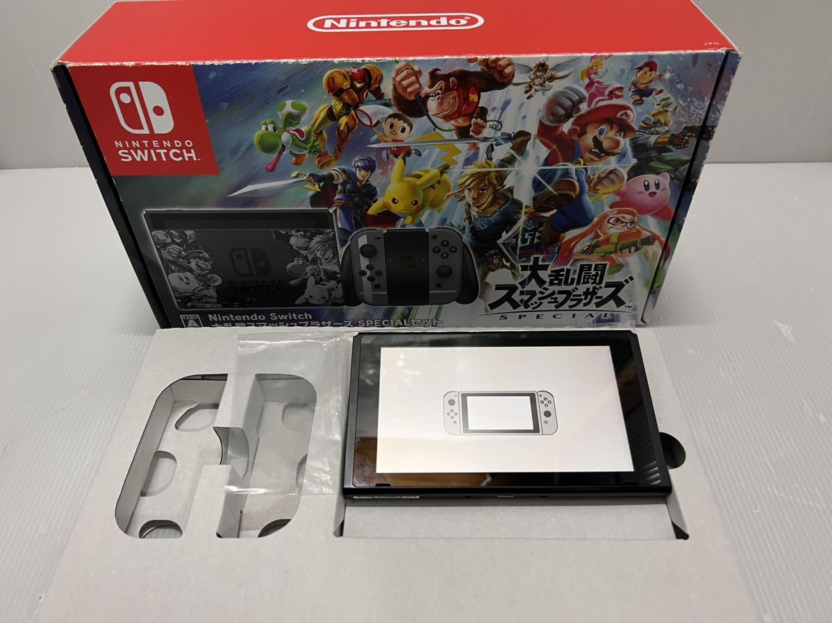 旧型 2018年式 任天堂 スイッチ 本体のみ Nintendo Switch ニンテンドー 2台目 売切り 外箱付き スマブラ 動作良好
