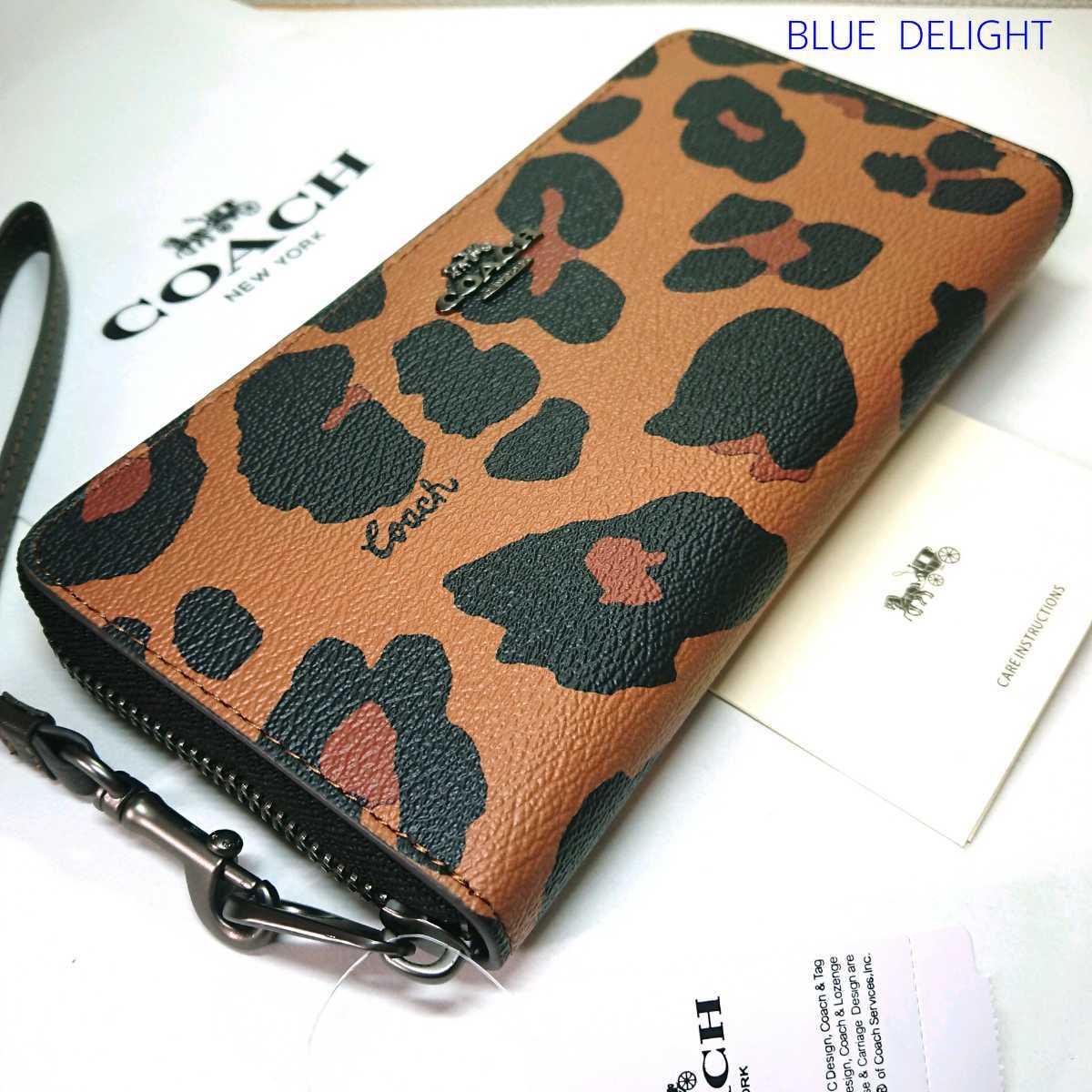 最大81%オフ! COACH コーチ ポーチ財布 コーナージップリストレット