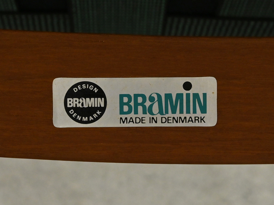 デンマーク Bramin Mobler “model 182” 本革×チーク材 ロッキングチェア Frank Reenskaug 50年代ヴィンテージ/北欧モダン ウェグナー_画像6