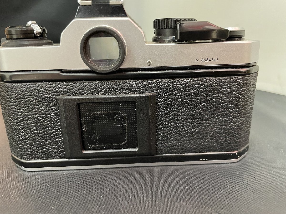 〓 希少品【Nikon ニコン 一眼レフカメラ New FM2 シルバー 箱付き