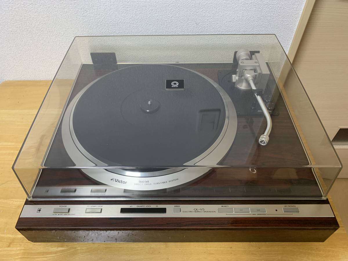 メンテナンス済 動作良好☆VICTOR QL-Y5☆ダイレクトドライブ レコード
