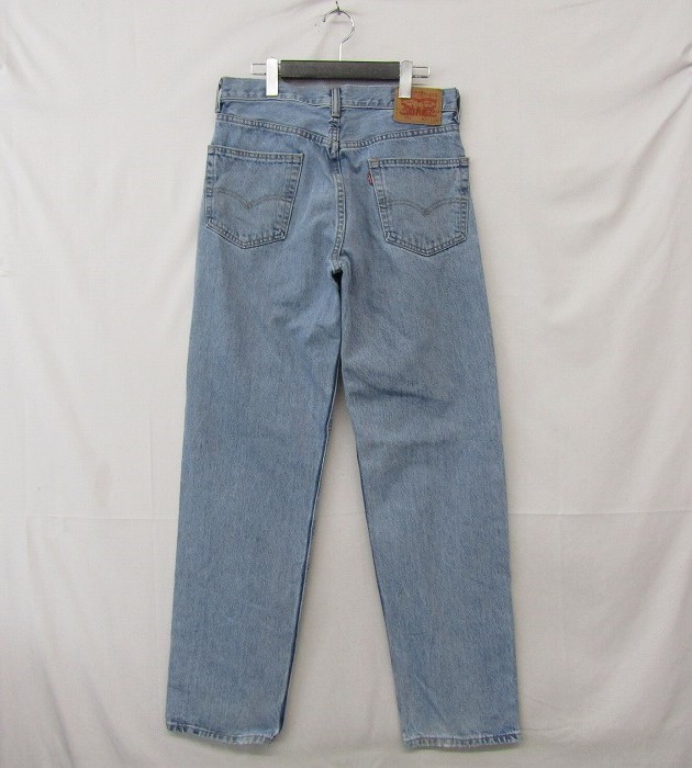 Levi's 550 サイズ W32 L34 デニム パンツ ジーンズ リラックス ワイド ルーズ テーパード メキシコ製 古着 ビンテージ 2O0309の画像3