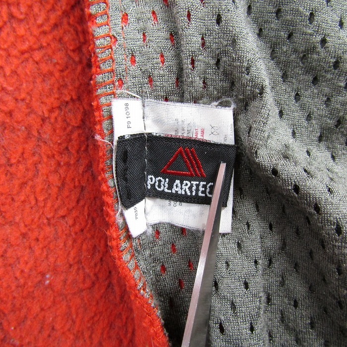 USA製 00s patagonia サイズ S R2 レギュレーター フリース ベスト ジレ POLARTEC オレンジ パタゴニア レディース 古着 ビンテージ 2O1407_画像5