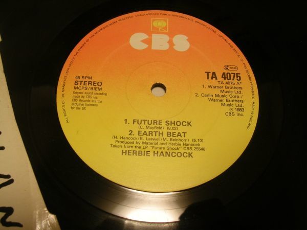 ●SOUL DANCE 12inch●HERBIE HANCOCK / FUTURE SHOCK_画像3