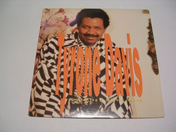 ●SOUL FUNK LP●TYRONE DAVIS / SOMETHING'S MIGHTY WRONG_画像1