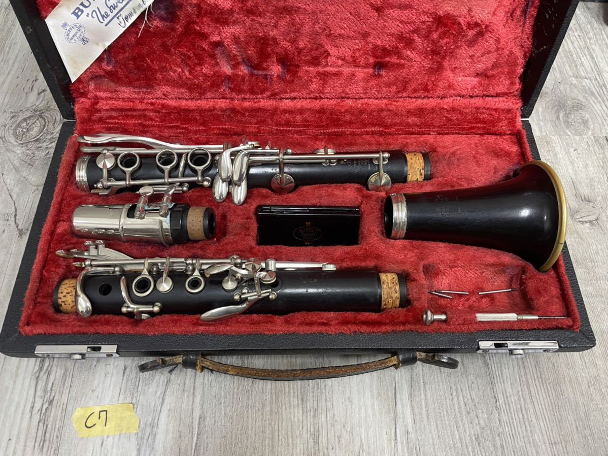 ■c7 Buffet Crampon r13 クラリネット B♭ 高級機 クランポン ■