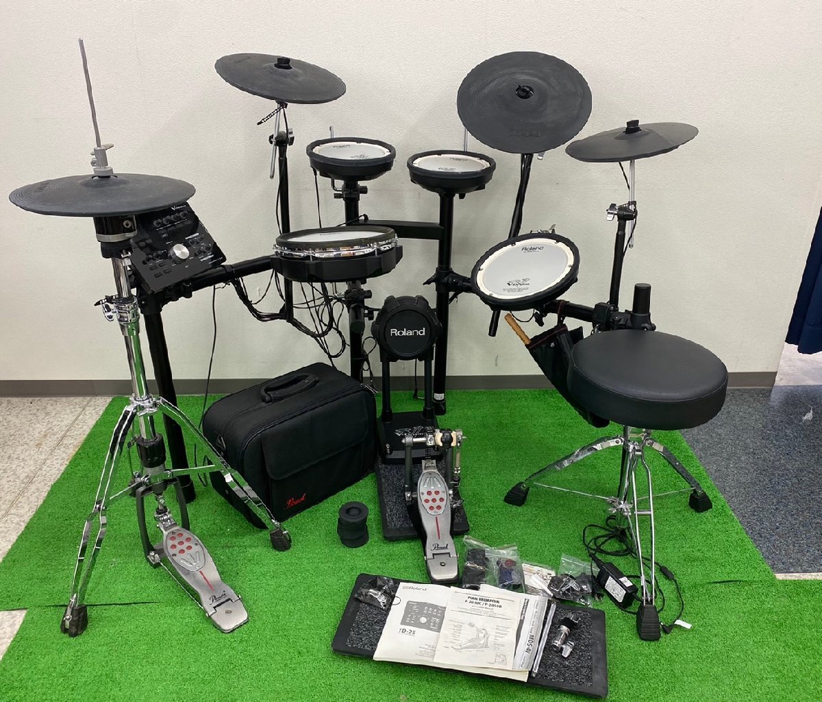 □t464 ☆Roland ローランド TD-25SC-S 電子ドラム 【2個口発送