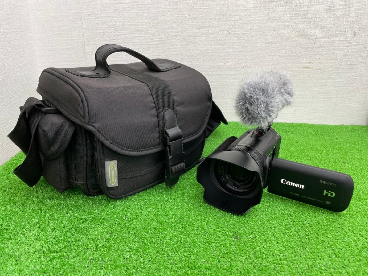 ☆1256 ジャンク品 ビデオカメラ Canon キャノン iVIS HF G10 11年製