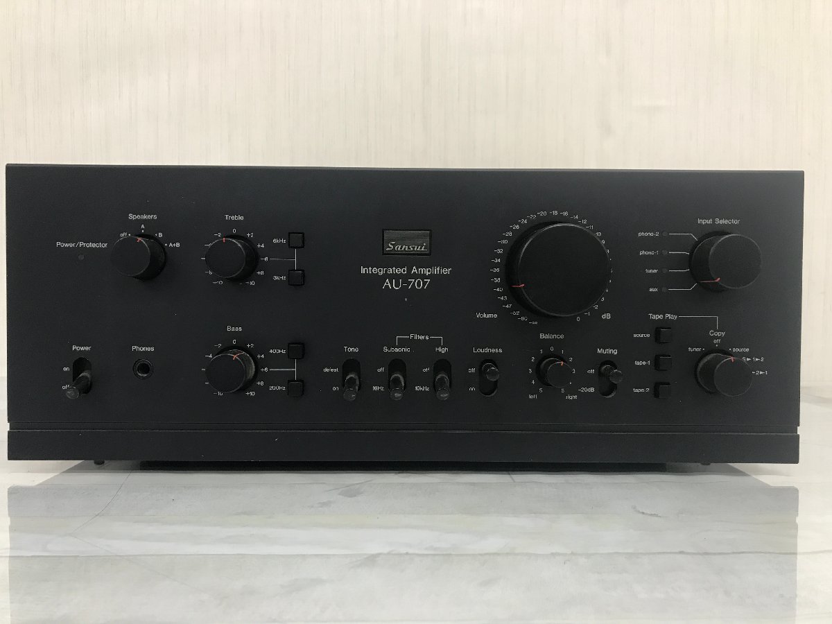 m1512 SANSUI サンスイ プリメインアンプ AU-707 | isn-india.org