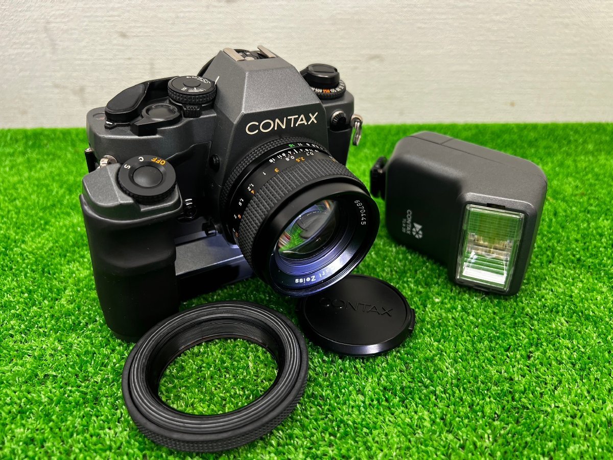 ☆1741 ジャンク品 フィルムカメラ CONTAX 159MM 10周年記念モデル+