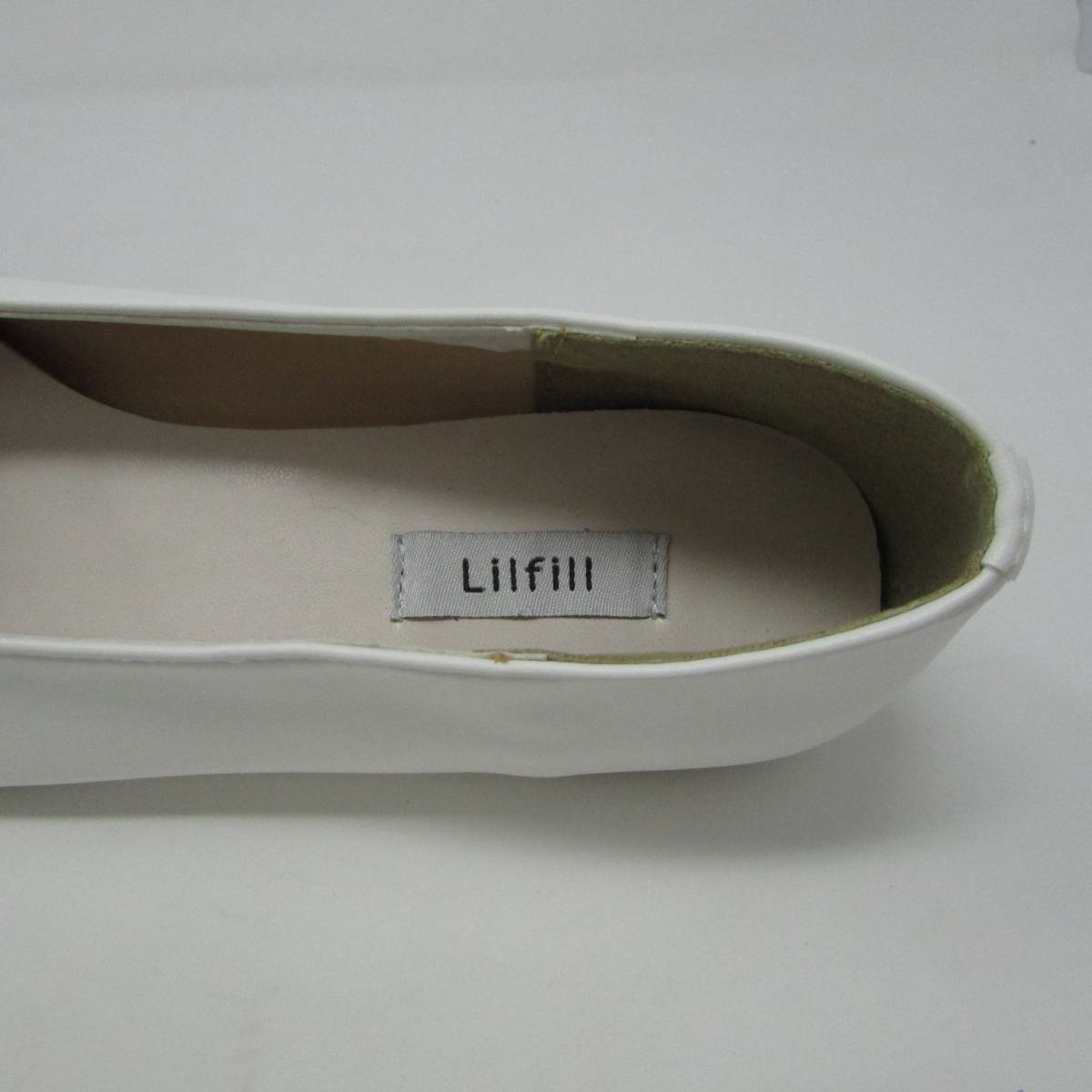 83-00087 [ secondhand goods ] Lilfillliru Phil lady's 22.5cm white pumps 