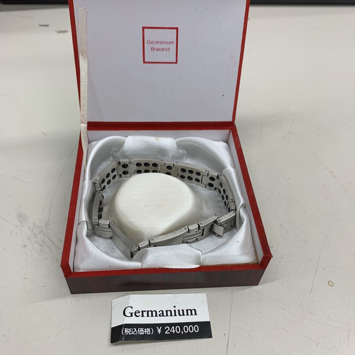 B2877【美品】Germanium Bracelet ブレスレット