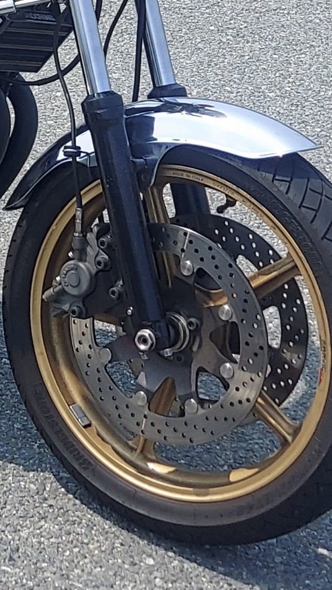 美品 純正 KZ1000 LTD フェンダー 18インチ用加工検 Z1 Z2 Z750FX
