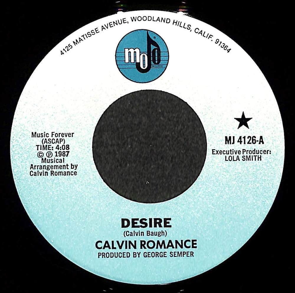 248038 CALVIN ROMANCE / Desire / What This World Is Coming To(7)-