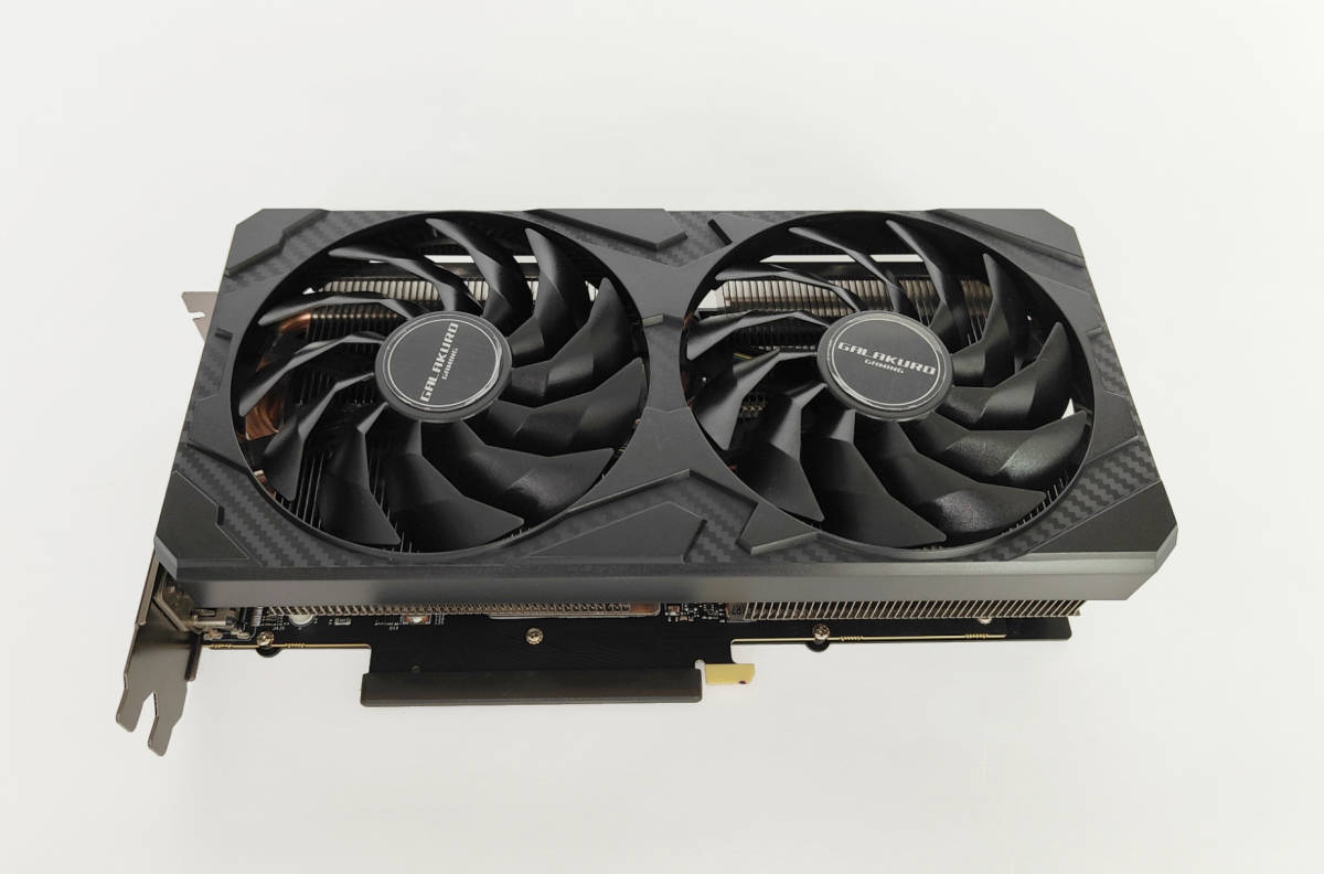 非LHR】玄人志向 GALAKURO GAMING GG-RTX3070-E8GB/OC/DF2 | stainu