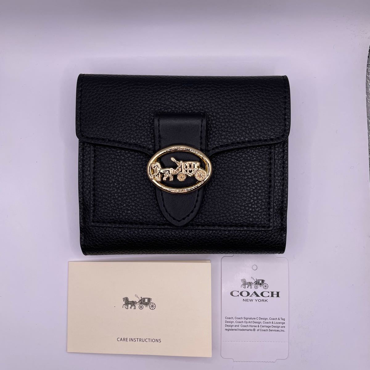 最大80％オフ！最大80％オフ！COACH コーチ 新品 長財布 黒 メンズ