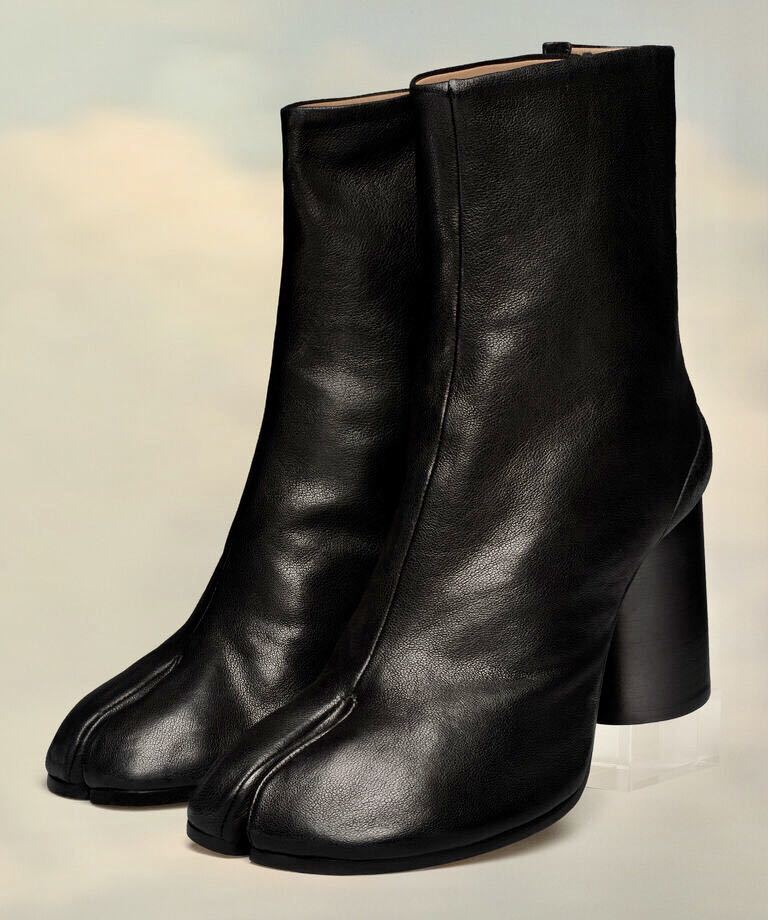 38 新品正規品 定価14万円 Maison Margiela 22FW ヴィンテージレザー