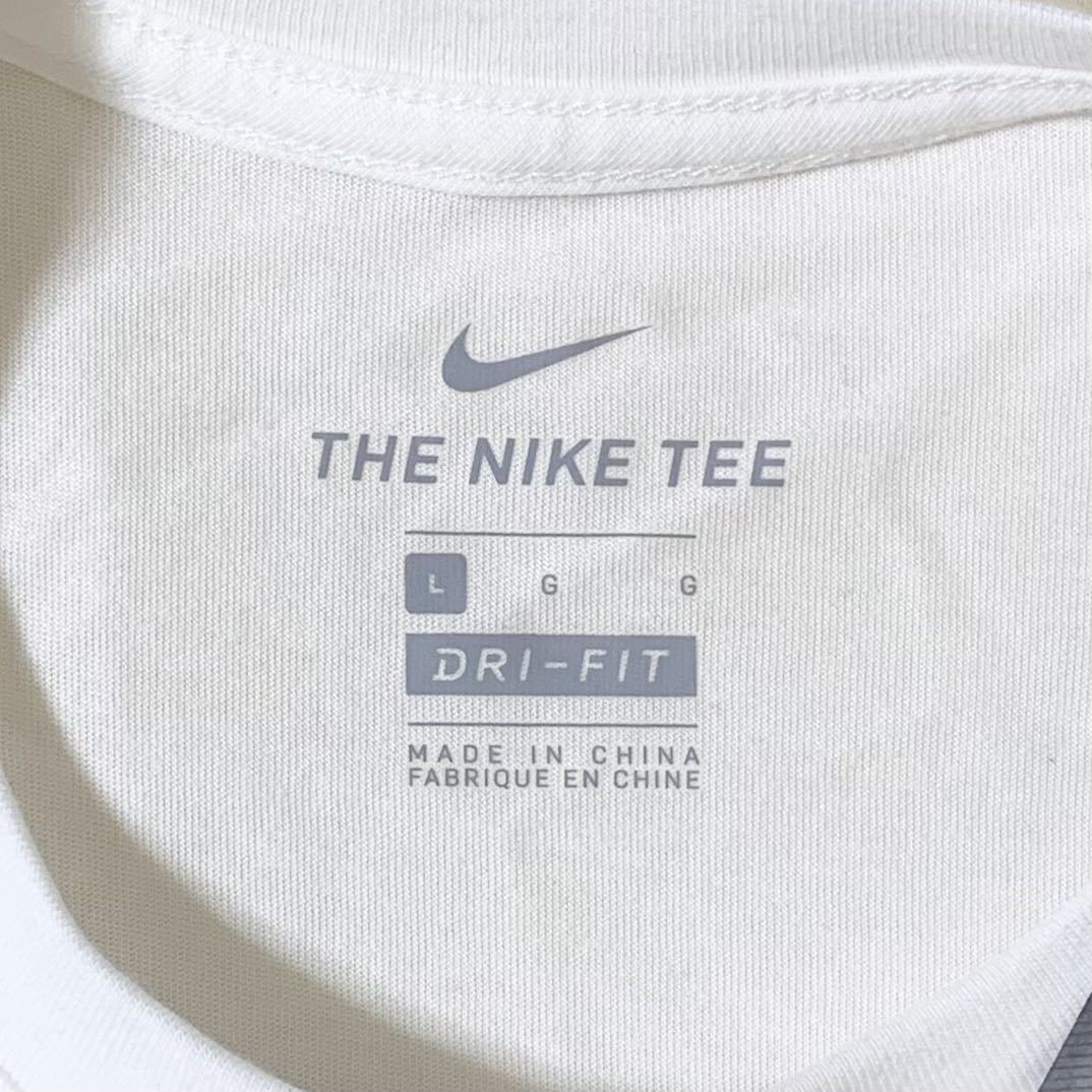 Nike(USA)SCビンテージコットングラフィックTシャツ　ホワイト_画像4