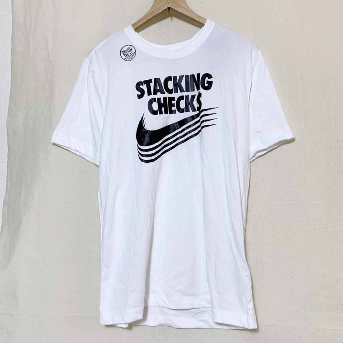 Nike(USA)SCビンテージコットングラフィックTシャツ　ホワイト_画像1