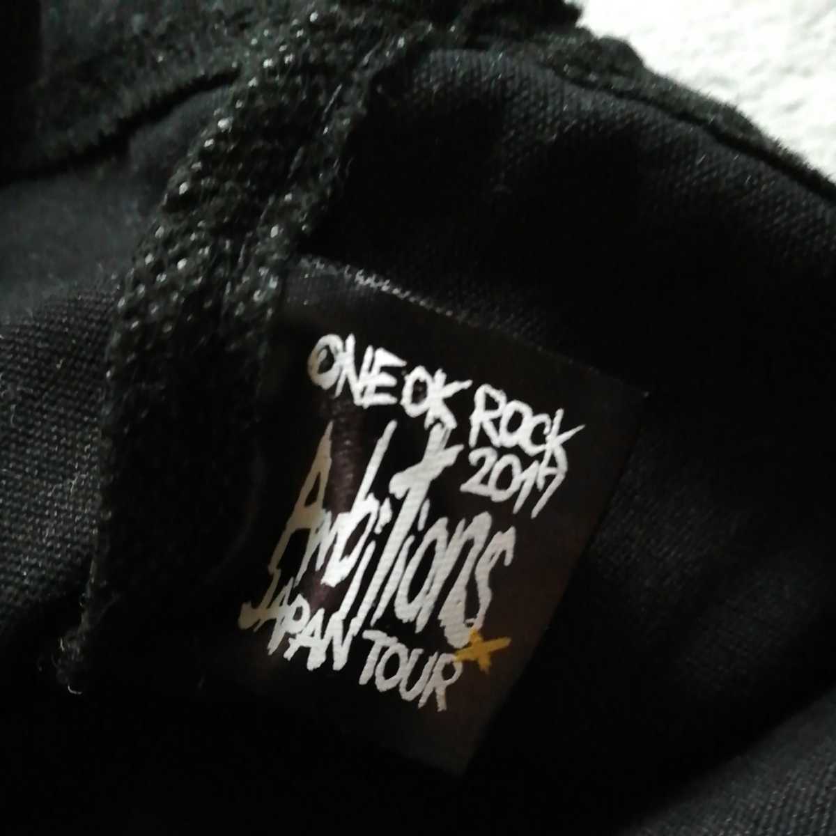 ONE OK ROCK ワンオクロック ツアー・トートバッグ 2017年 Aubitions JAPAN TOUR ブラック_画像8