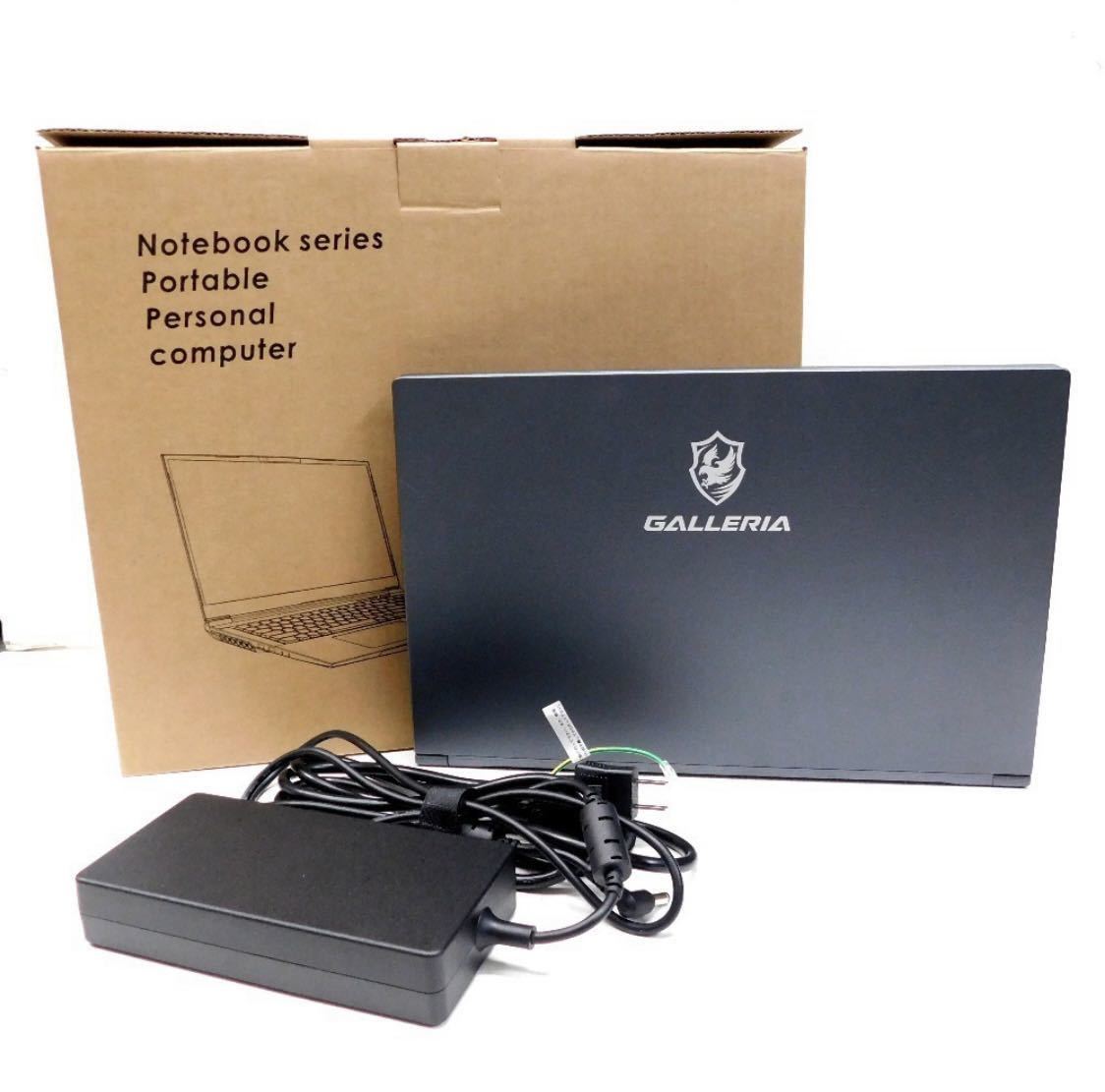 送料無料・美品】GALLERIA GCR1660TGF-QC-G Core i7 9750H/GTX1660 Ti