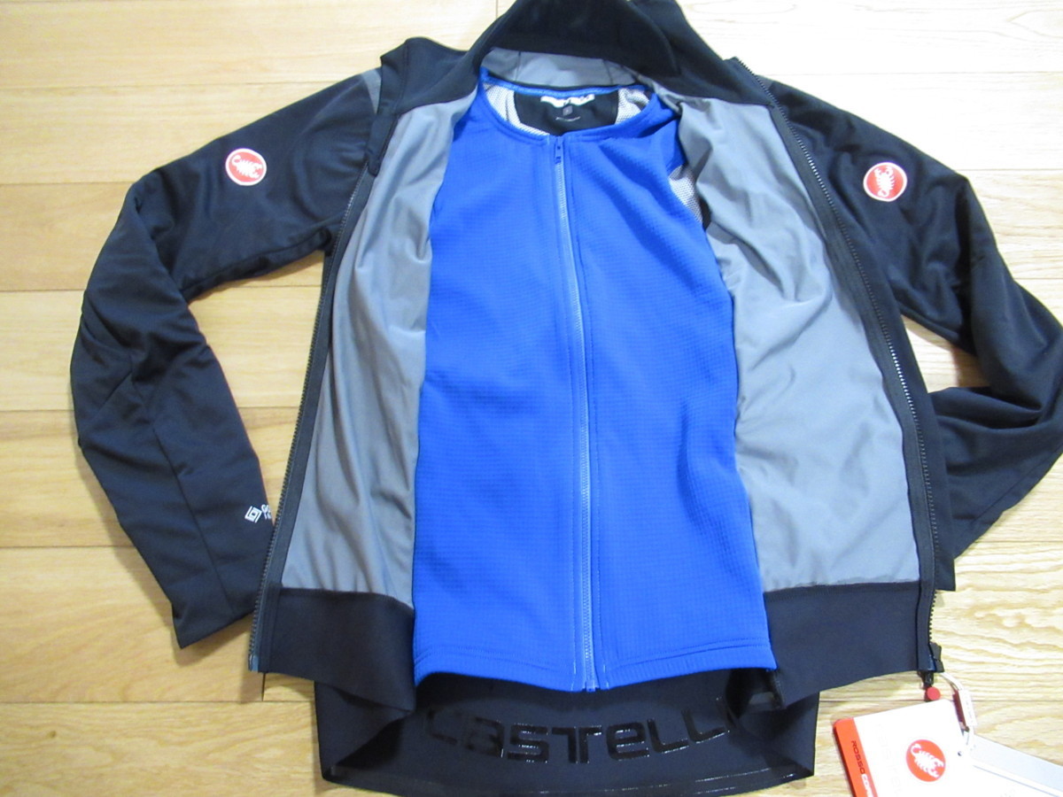 Castelli　ALPHA ROS ２　ジャケット　085　LIGHT BLACK　Lサイズ　　防風・防水・保温　-5℃～10℃対応ジャケット　2020-2021モデル_画像4