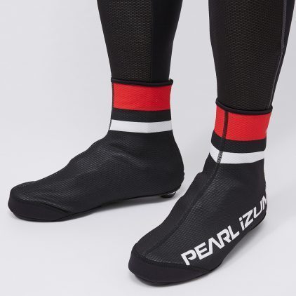 Pearl 7997-6 Wind Break принт чехлы на обувь 5*C соответствует черный & красный M размер холод способ . через .. теплый новый товар не использовался 