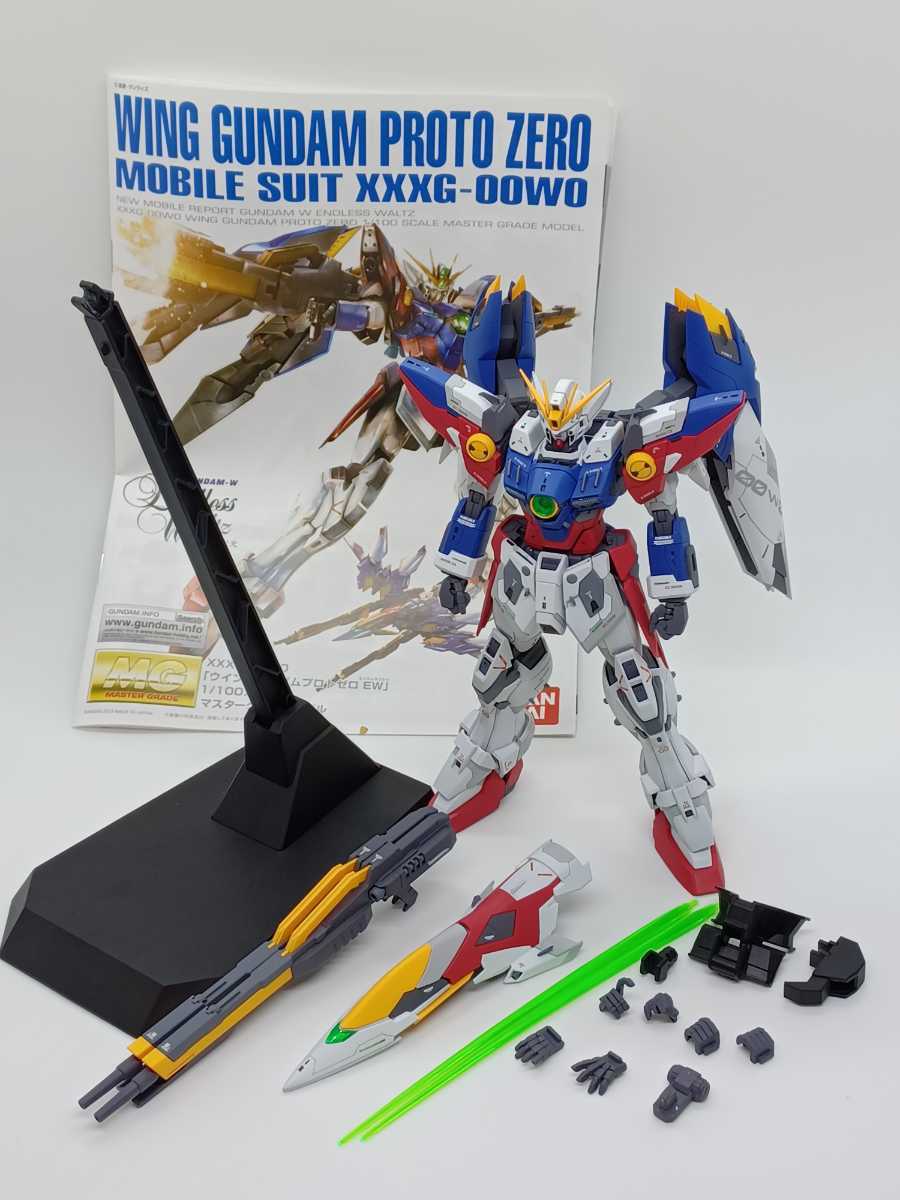 Yahoo!オークション - MG 1/100 ウイングガンダム プロトゼロ Yahoo!オークション - MG 1/100 ウイングガンダム プロトゼロ