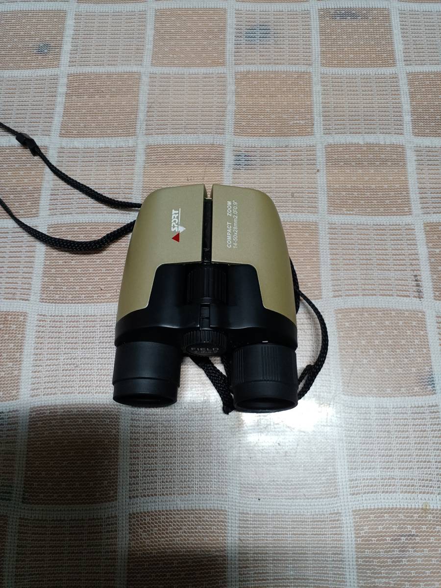 * Nashica *NASHICA* binoculars *sport compact zoom 14-50×28mm 2.0°-0.9°* operation verification ending * Vintage * retro * antique *