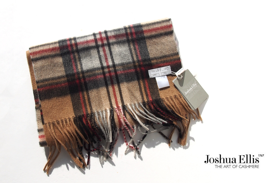新品|未使用|ジョシュアエリス|Joshua Ellis| タータンチェック