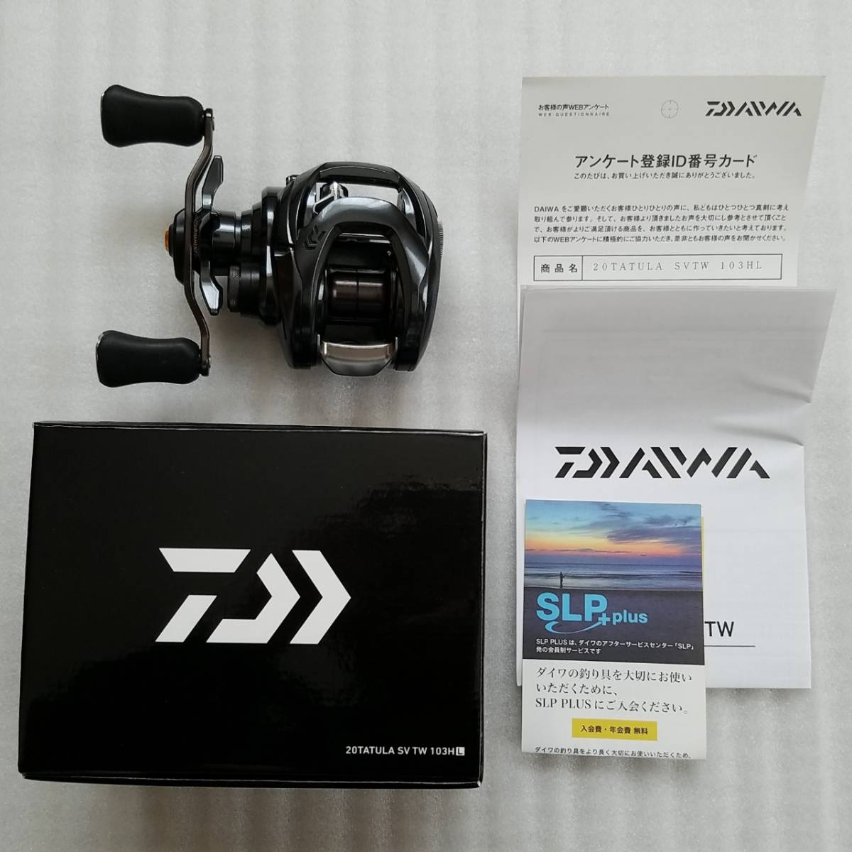 美品 ダイワ 20タトゥーラ SV TW 103HL レフトハンドル DAIWA TATULA