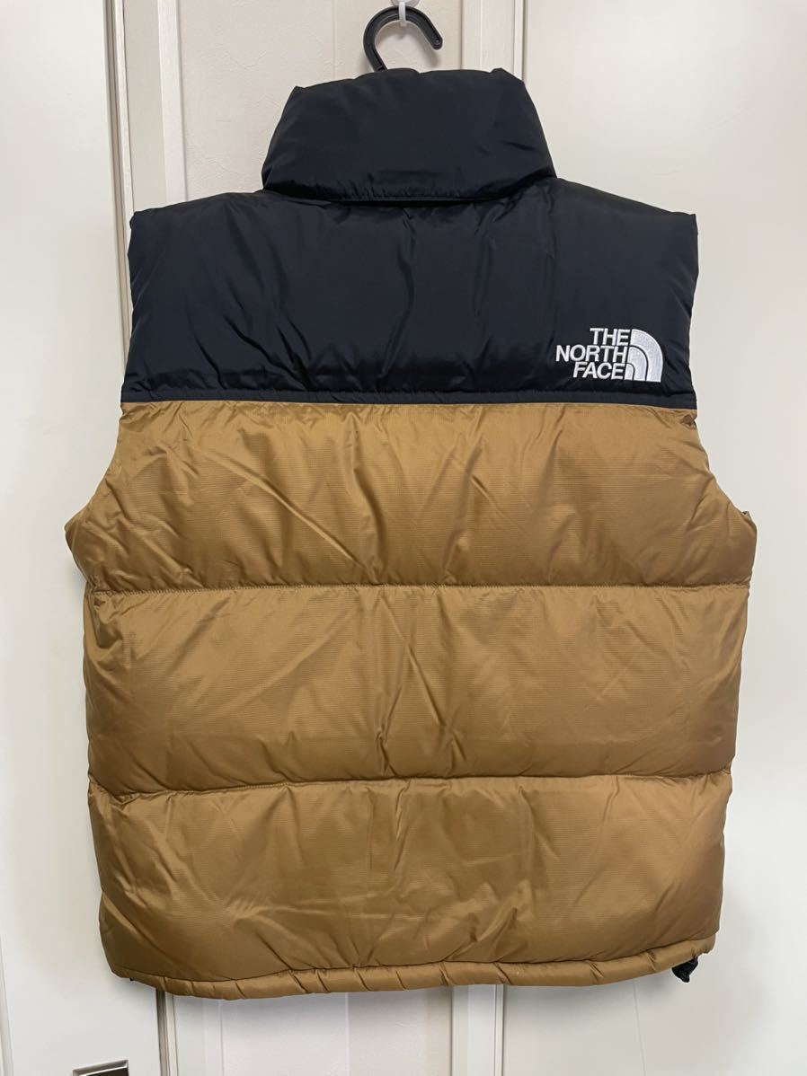 新品 ノースフェイス ND91843 ヌプシ ベストダウン Uブラウン THE