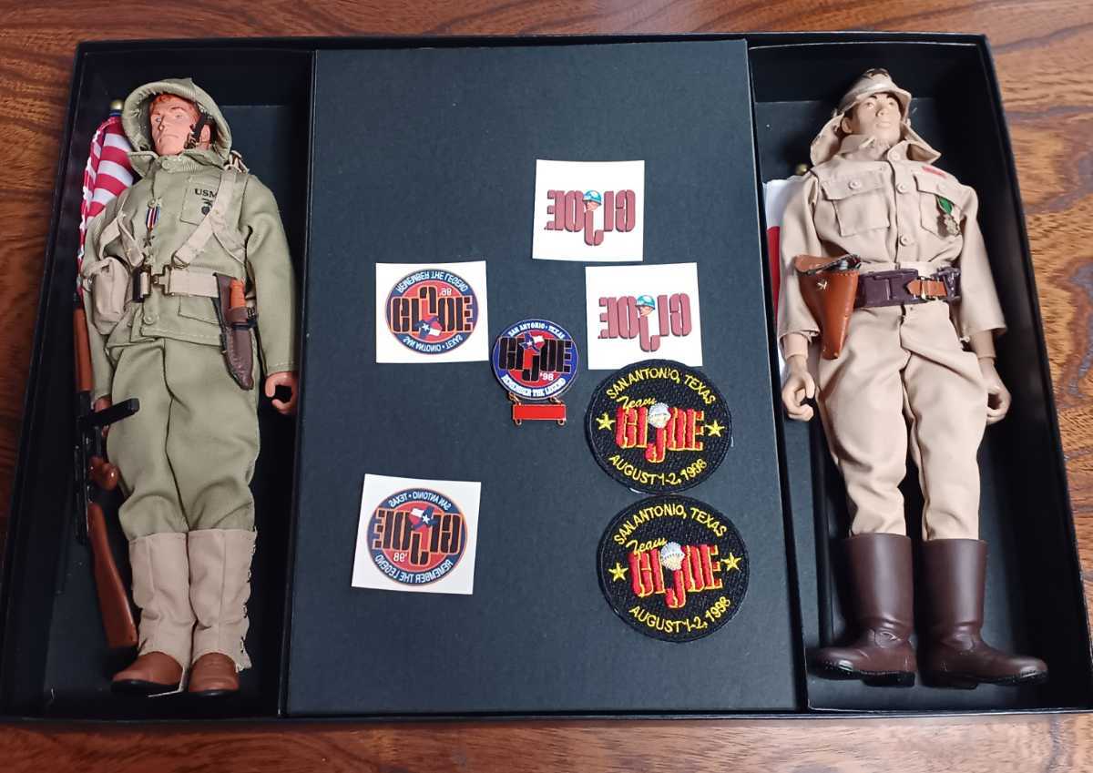 1/6 GI Joe Tarawa Invasion SET 日本兵 アメリカ兵 タラワ 1998フェア資料付属_画像2