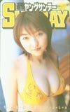 テレホンカード アイドル テレカ 平田裕香 ヤングサンデー H0024-0056