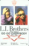 テレカ テレホンカード L.L Brothers GO GO EVERYBODY A5065-0001_画像1