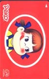  телефонная карточка телефонная карточка Fujiya Peko-chan CAF11-0028