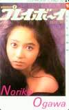 テレホンカード アイドル テレカ 小川範子 プレイボーイ RA015-0036