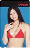 テレホンカード アイドル テレカ 村上友梨 週刊アサヒ芸能 M0094-0043_画像1