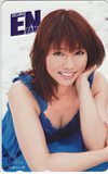 テレホンカード アイドル テレカ 甲斐まり恵 月刊エンタメ K0143-0002_画像1