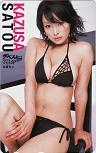 テレホンカード アイドル テレカ 佐藤和沙 ザ・ベストSpecial 2007年10月号 S0061-0058