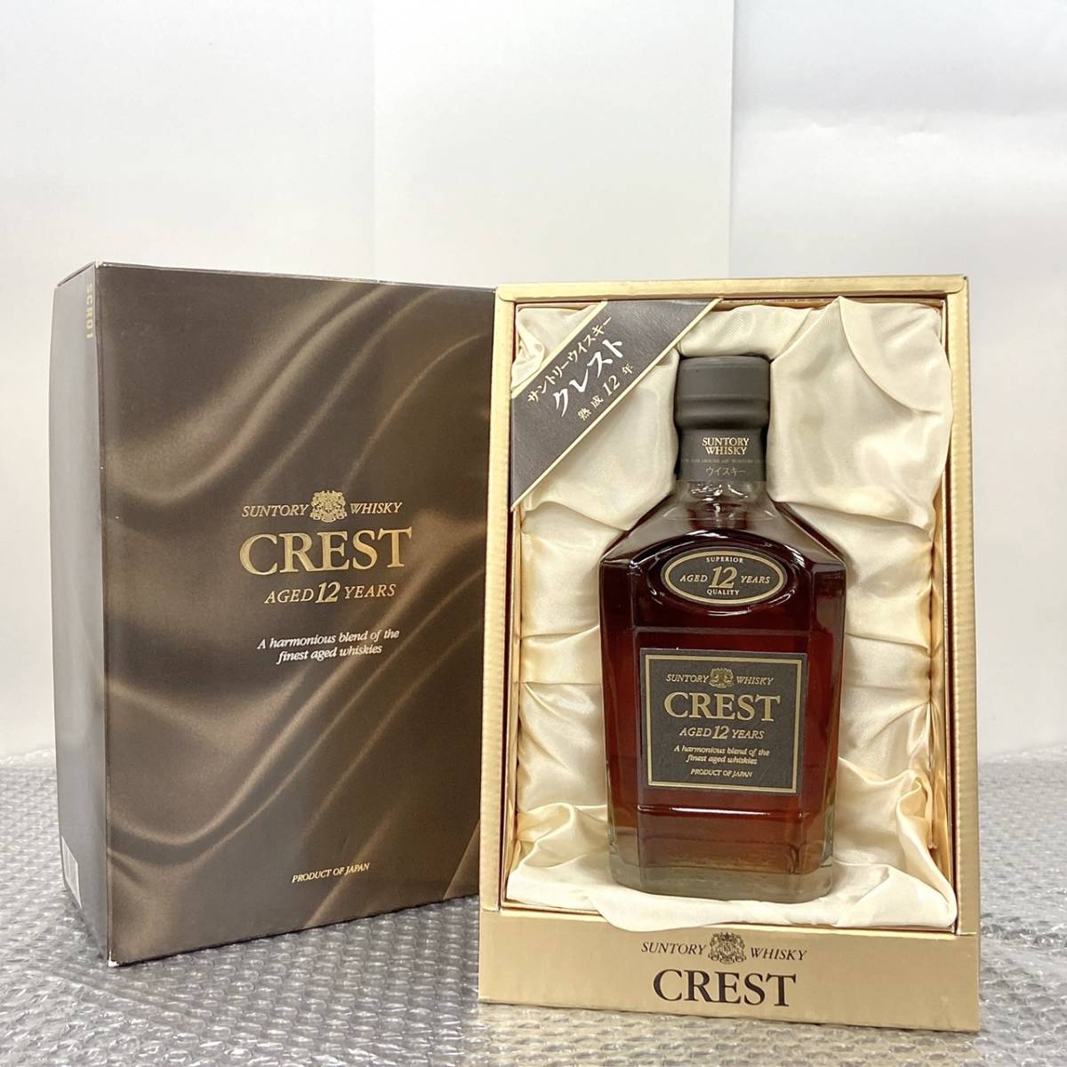 B20362 105 -19/TH7000 千葉県内のみ発送 お酒 SUNTORY CREST 12年 ...