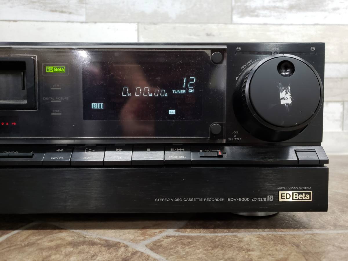 F7631(112)-717/OK5000 SONY EDV-9000 ベータビデオカセットレコーダー βビデオデッキ ソニー 日本代购,买对网