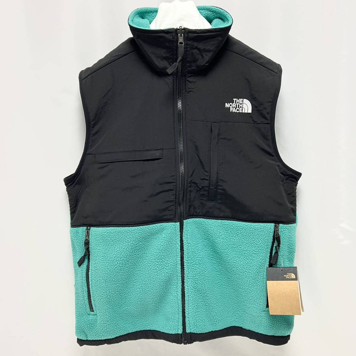 S 海外限定 ノースフェイス デナリベスト DENALIVEST フリースベスト 緑 エメラルド フリース デナリ ベスト DENALI VEST インナー 海外