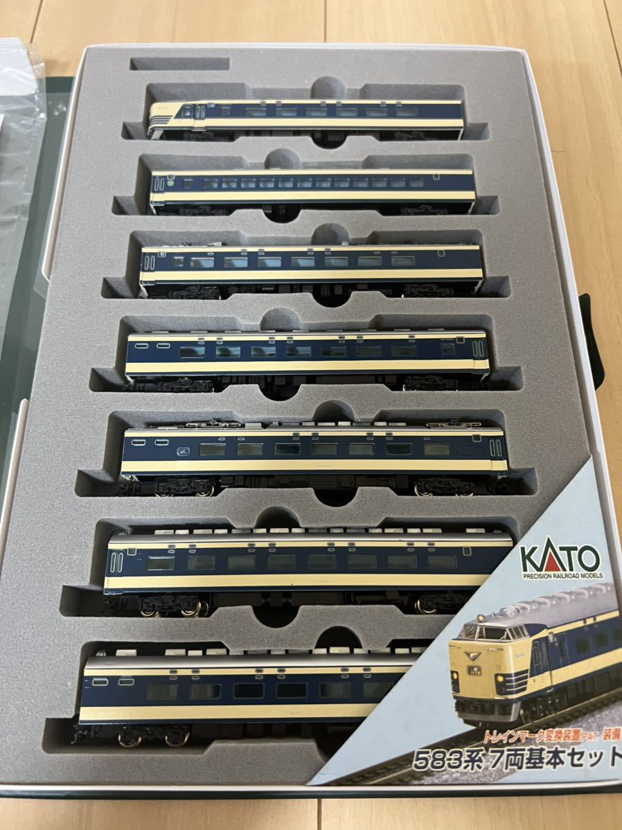 正規品! Nゲージ KATO 10-395 583系 特急形寝台電車 7両基本セット