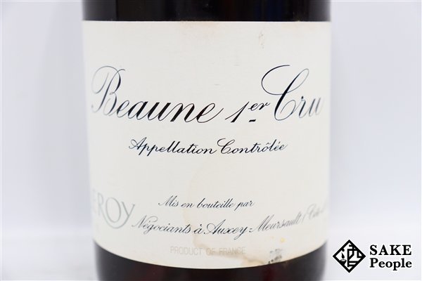 □注目! ボーヌ ブラン 1972 メゾン・ルロワ 750ml 14度未満 フランス