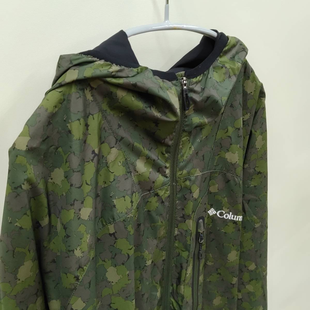 Columbia/コロンビア/Upper Rockridge JACKET/アッパーロックリッジジャケット/リーフ総柄/カモフラ/Omni-shield/オムニシールド/SIZE XL_画像4