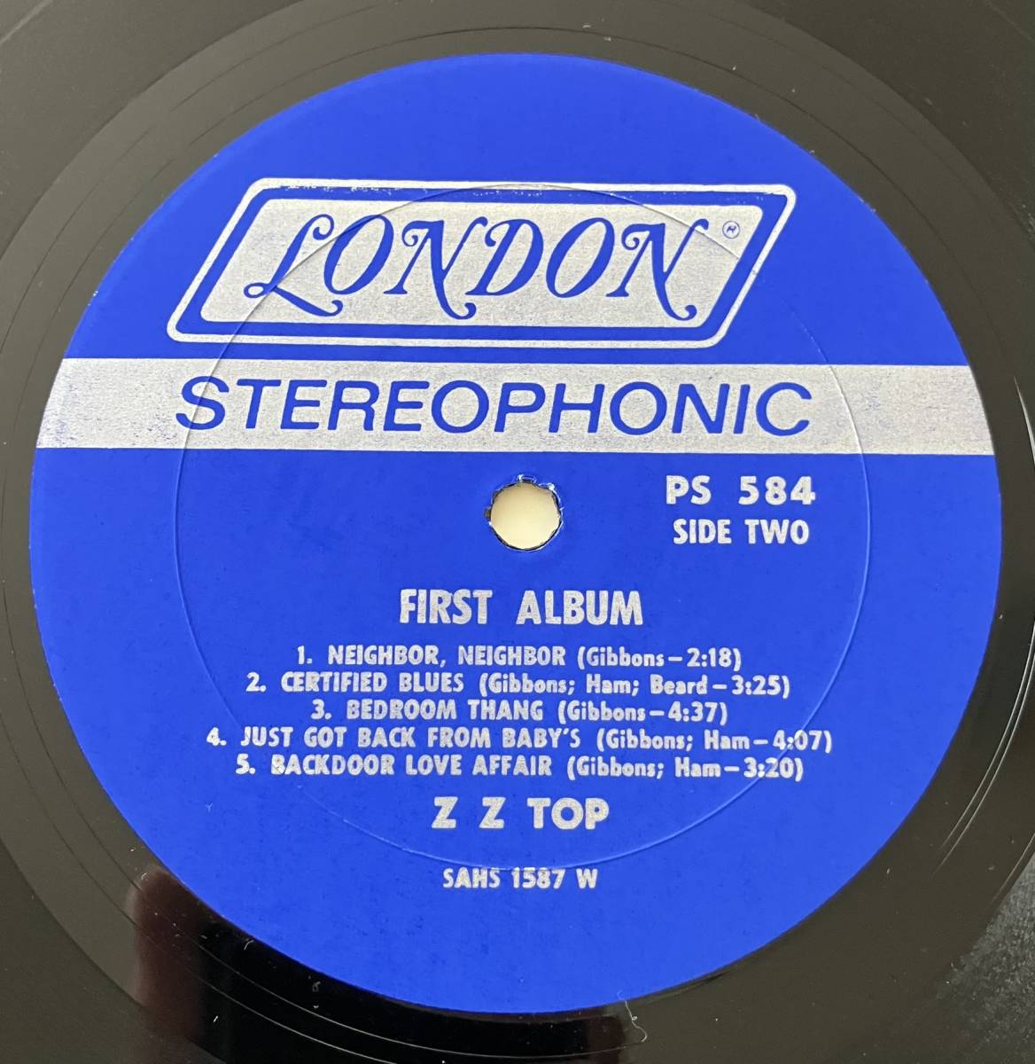 ZZ TOP FIRST ALBUM / ZZトップ ファースト・アルバム PS-584　 中古 _画像7